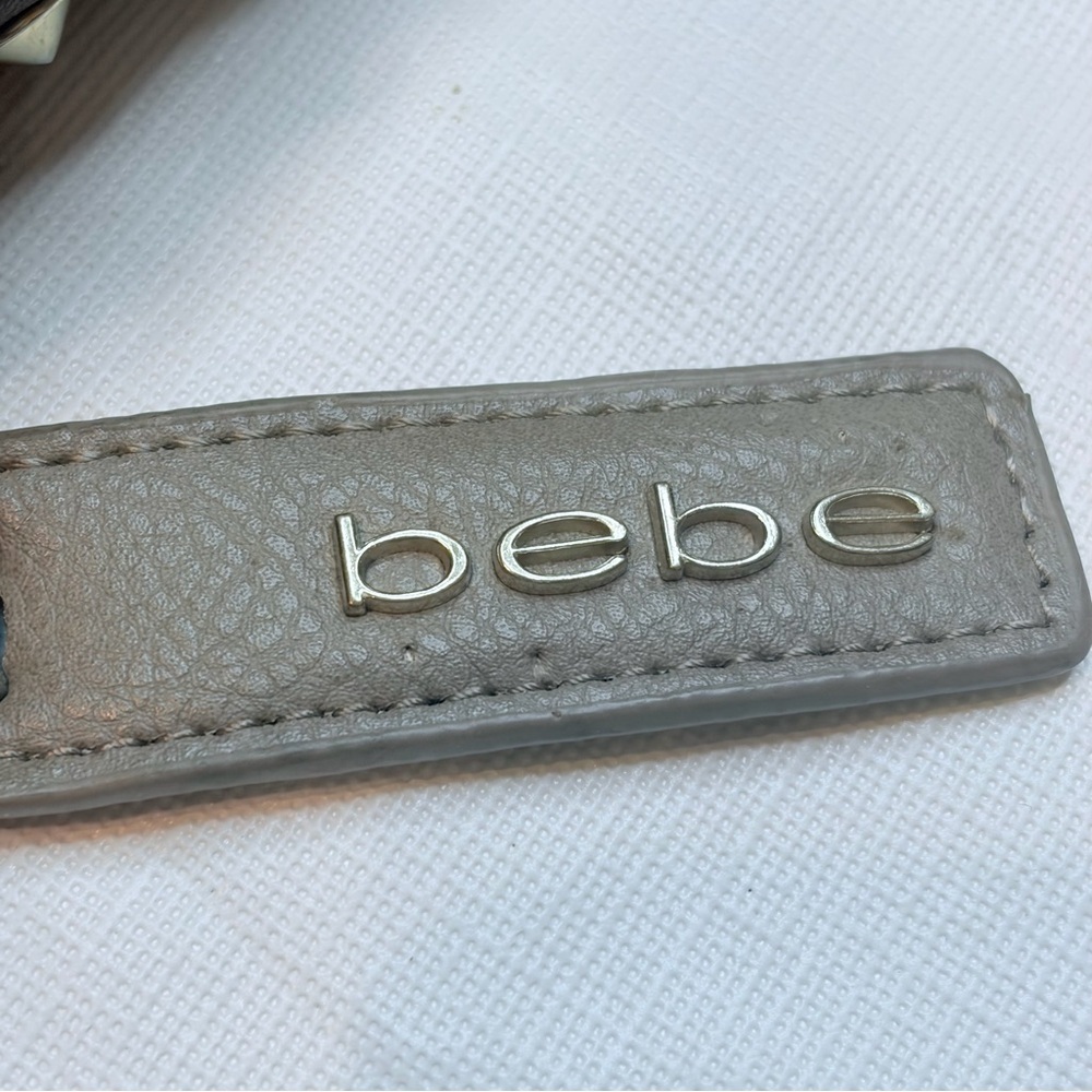 bebe Taupe Backpack with Gold Studs - Picture 10 of 11